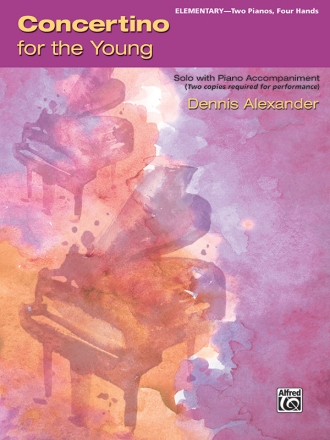 Concertino For The Young 2 piano 4 hands Two pianos
