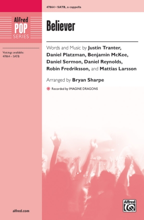 Believer SATB A Cap Mixed voices