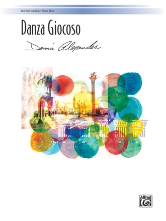 Danza Giocoso (1 piano 4 hands) Piano duet
