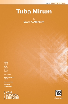 Tuba Mirum 2 PT 2-Part, Unison and Equal Voice