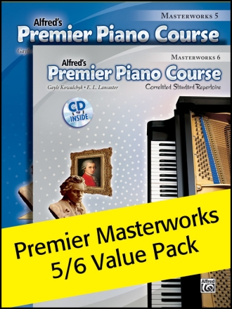 Pack PPC Masterworks 5-6 Piano teaching material