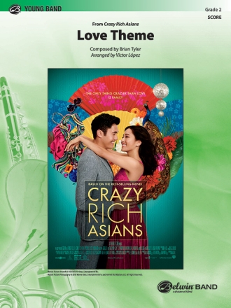 Love Theme (Crazy Rich Asn) (c/b score) Scores