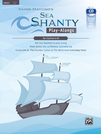 Sea Shanty Play-Alongs Clarinet (Bk/CD) Clarinet solo