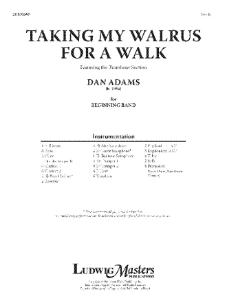 Taking My Walrus for a Walk (c/b) Symphonic wind band