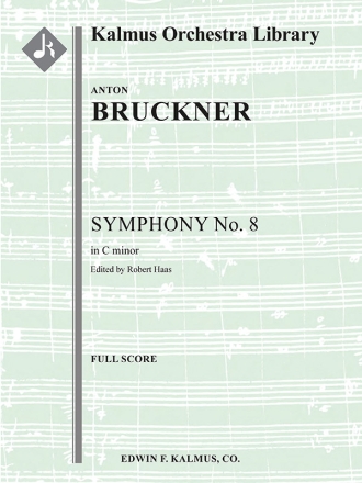 Symphony No. 8 in C Minor (f/o score) Full Orchestra