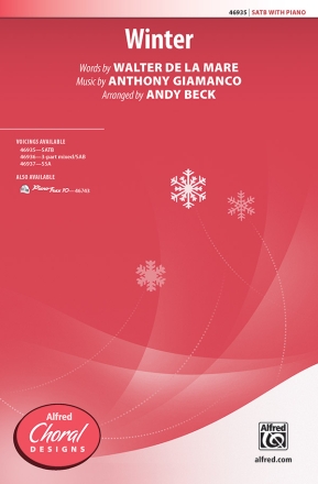 Winter SATB Mixed voices