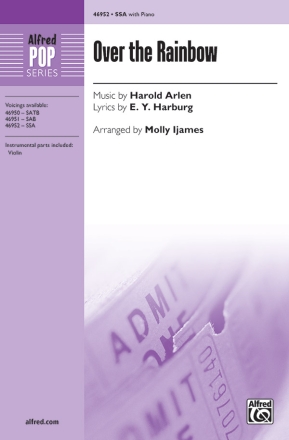 Over The Rainbow SSA Upper voices