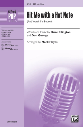 Hit Me With A Hot Note SSA Upper voices