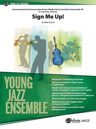 Sign Me Up (j/e) Jazz band