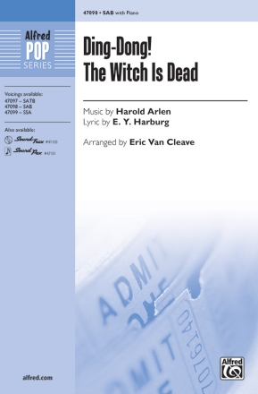 Ding Dong The Witch Is Dead SAB Mixed voices