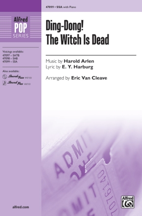 Ding Dong The Witch Is Dead SSA Upper voices