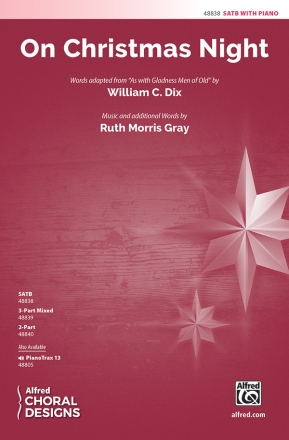 On Christmas Night SATB Mixed voices