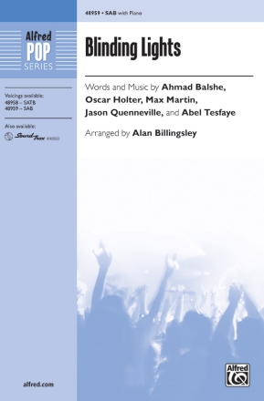 Blinding Lights SAB Mixed voices