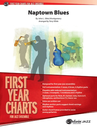Naptown Blues (j/e score) Jazz band