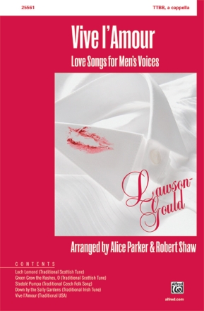 Vive L'Amour TTBB (Book & CD) Large-scale choral works