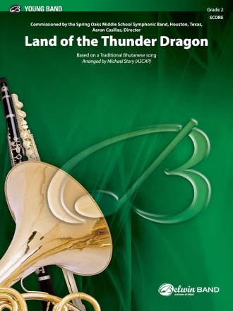 Land of the Thunder Dragon (c/b score) Symphonic wind band