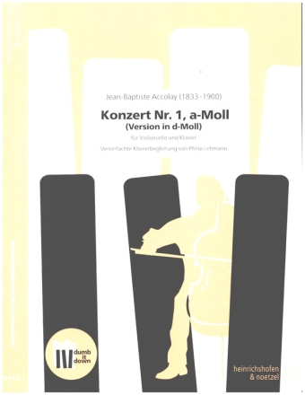 Konzert a-Moll Nr.1 (Version in d-Moll) fr Violoncello und Klavier