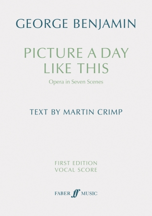 Picture a day like this    vocal score (en)