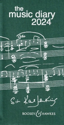 The Music Diary 2024 green