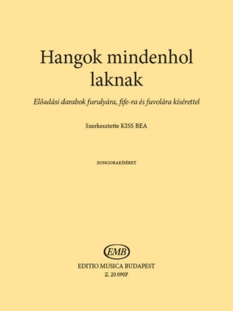 Hangok mindenhol laknak 2-piano acc Piano Accompaniment Book