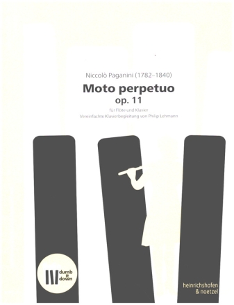 Moto perpetuo op.11  (+QR-Codes) fr Flte und Klavier