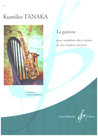 La gamine pour saxophone alto et piano