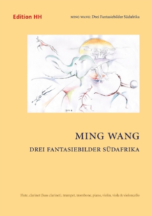 Drei Fantasiebilder Sdafrika flute, clarinet, (bass clarinet), trumpet, trombone, piano, violin, viola, violoncello Instrumental parts
