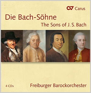 Die Bach-S�hne (Box mit 4 CDs)  CD