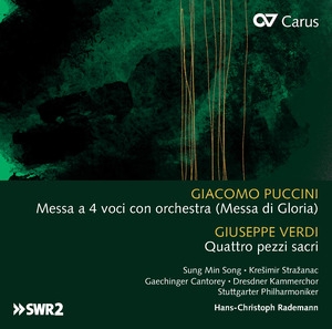 Puccini: Messa a 4 voci con orchestra (Messa di Gloria) & Verdi: Quattro pezzi sacri  2 CDs