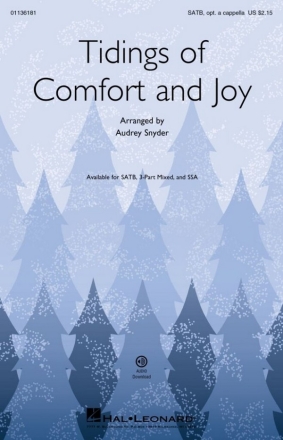 Tidings of Comfort and Joy SATB Choral Score