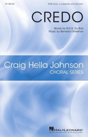 Credo SATB divisi Choral Score