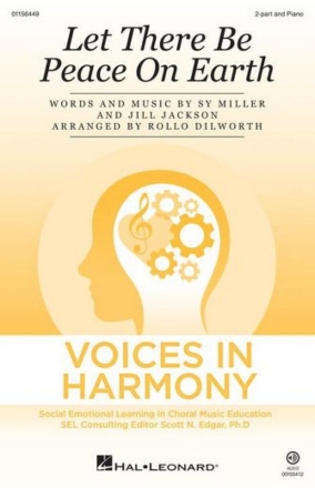 Let There Be Peace On Earth 2-Part Choir Any Combination Choral Score