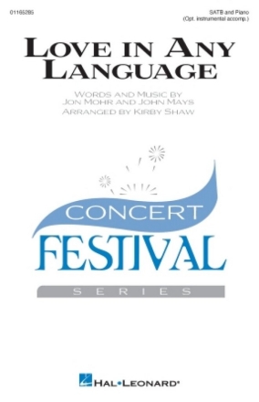 Love in Any Language SATB Choral Score