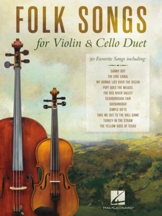 Folk Songs  for Violin and Cello Duet