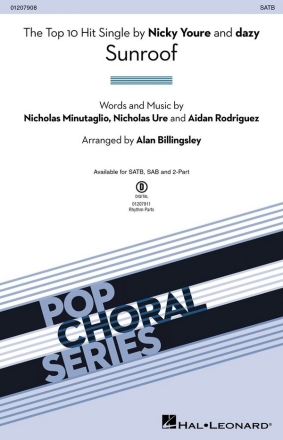 Sunroof SATB Choral Score