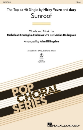 Sunroof 2-Part Choir Choral Score