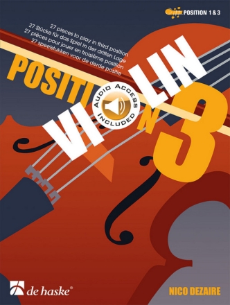 Violin Position Vol.3 (+Online-Audio) fr Violine (fr/dt/en/nl)