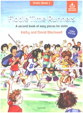 Fiddle Time Runners (+Online Audio) for 1-2 violins (revised Edition 2023)