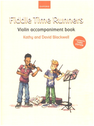 Fiddle Time Runners  for violin and piano violin accompaniment book