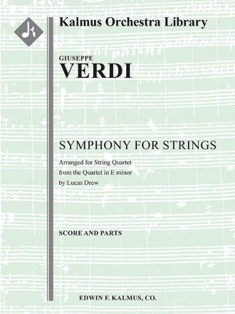 Symphony for Strings in Em (s/o) String Orchestra