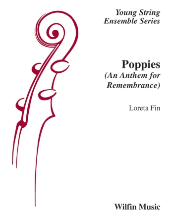 Poppies for string orchestra score and parts