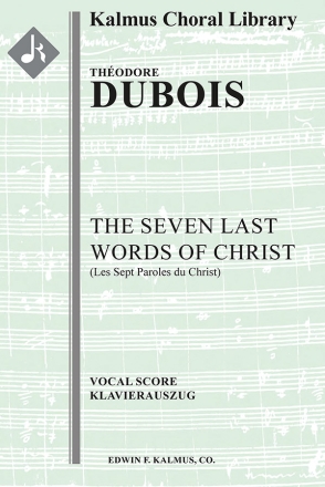 The Seven Last Words of Christ  SATB Large-scale choral works