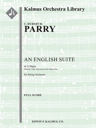 An English Suite (f/o sc) Full Orchestra
