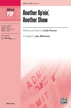 Another Opnin Another Show SATB Mixed voices