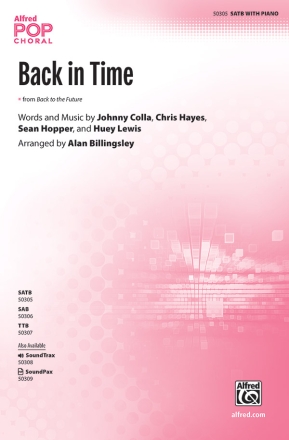 Back in Time SATB Mixed voices