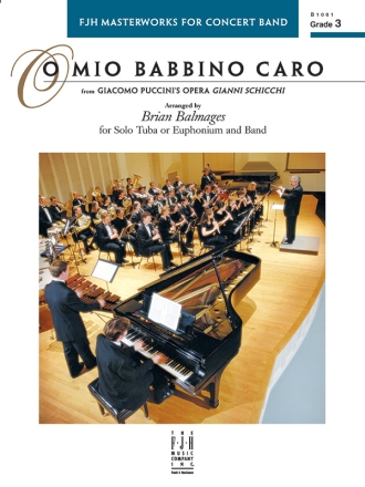 O Mio Babbino Caro (c/b score) Symphonic wind band