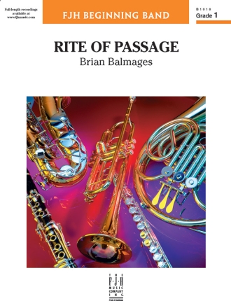 Rite of Passage (c/b score) Symphonic wind band