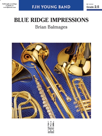 Blue Ridge Impressions (c/b score) Symphonic wind band