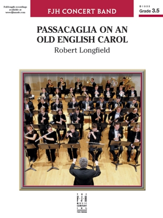 Passacaglia on an English Carol (c/b sc) Symphonic wind band