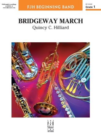 Bridgeway March (c/b score) Symphonic wind band